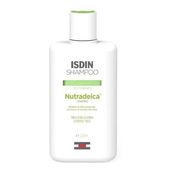 Isdin Nutradeica Anticaspa Pelo Graso Shampoo 200 Ml.