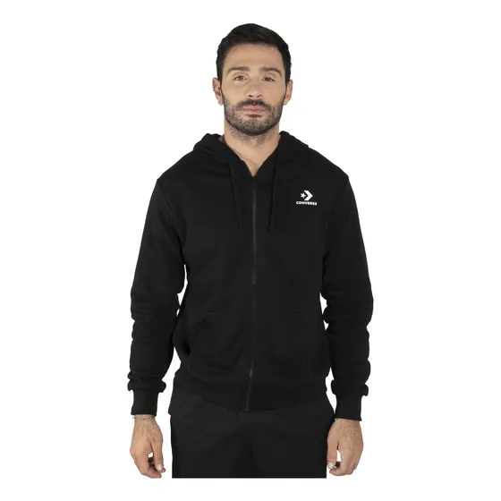 Campera Converse Nova Gender Free Hombre Moda Negro