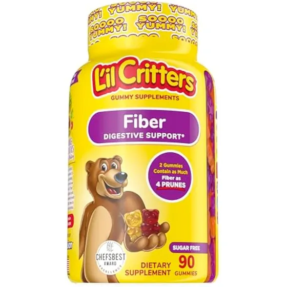 Osos De Goma Con Fibra L'il Critters, 1, 1
