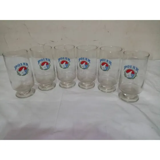 Vasos Polar Lote Jarros Agua Vacío Decorar Bar Ventagaraje