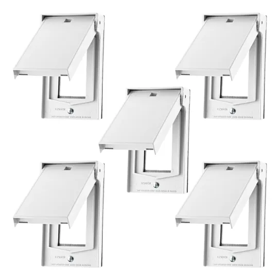 Placa Termoplastica Intemperie Vertical Contacto Gfci -5pzas