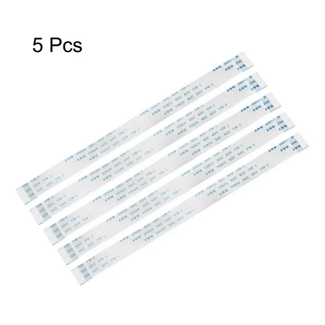 5 Cables Plano Flexible Fpc Ffc 20 Pines Para Laptop Tv Lcd