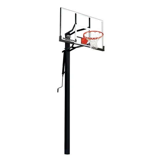 Silverback Sistema De Baloncesto Anclado Al Piso, De 54, Co.
