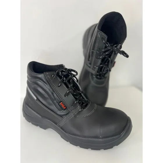 Botas De Seguridad Negras Marca Saga