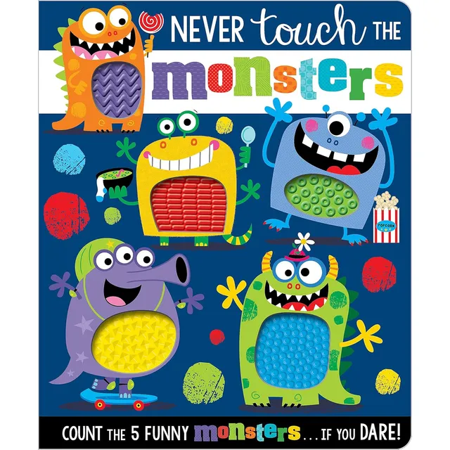 Libro Educativo No Toques Mi Monstro De Usborne Para Niños
