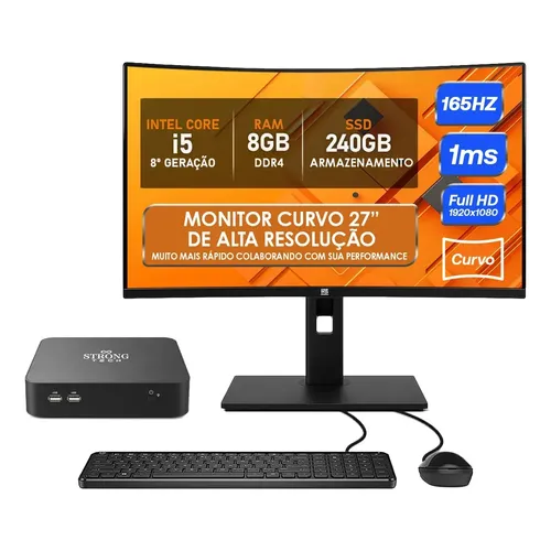 Mini Pc Dell Optiplex 3040 Core I5 6ª Ger, 8gb, 240gb Ssd bi