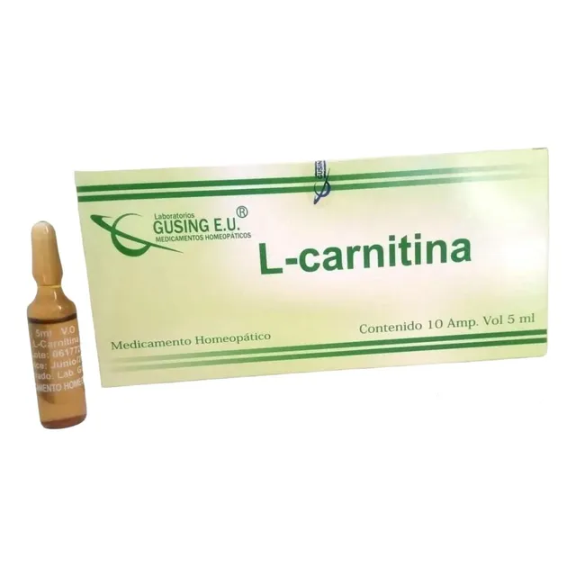 L Carnitina Inyectabl Quemador