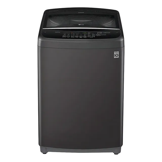 Lavarropas automático LG inverter hasta 19kg 220V color negro