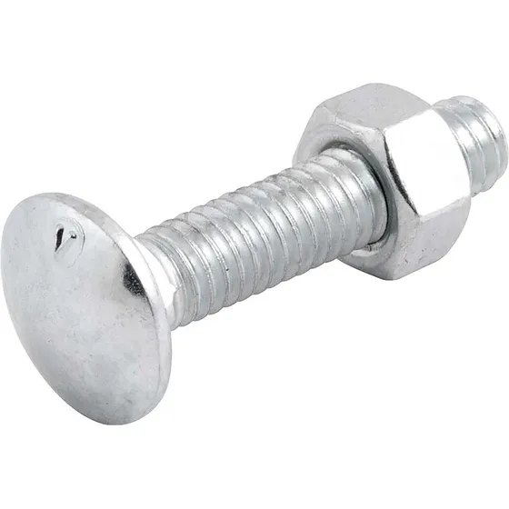 Parafuso Francês Porca Sextavada 5/16x1  Cx/100 Un Jomarca