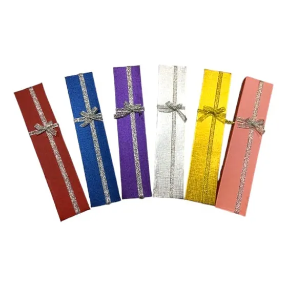 Cajas Para Collares Pulseras Joyas X12 Unidades 4x12 Cm