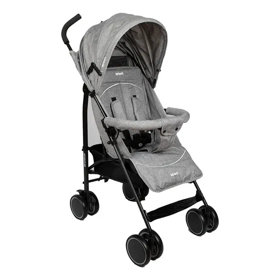 Cochecito Bebe Paraguitas Infanti Adventure Color Gris