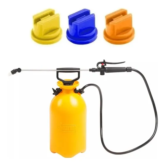 Pulverizador Guarany Pcp- 6p 7,6 Litros + Kit Ponta Leque