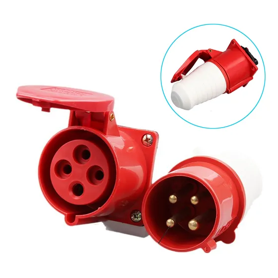 Conector Industrial De 32a 4 Pines Conector Rápido Kit H/m