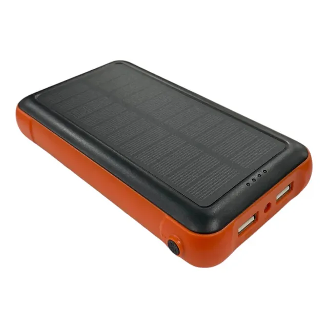 Power Bank Solar 20000 Mah Batería Recargable X2 Puertos Usb
