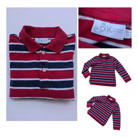 Camisa Franela Manga Larga. Marca Epk