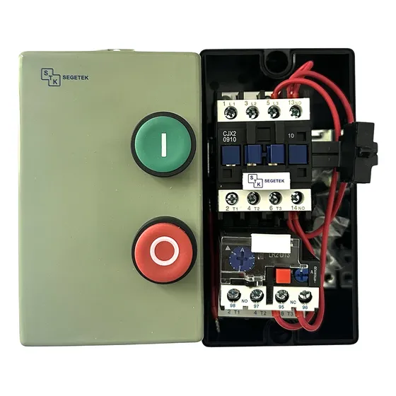 Arrancador Trifasico 220v 4-6 Ampers 1 Hp Segetek