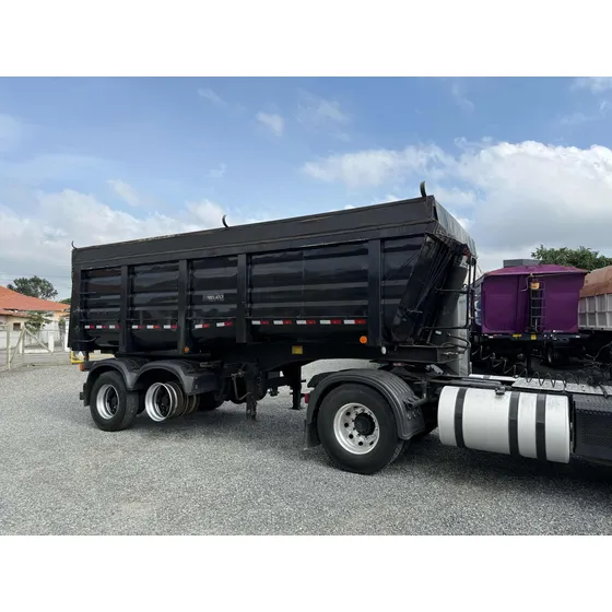 Caçamba 2 Eixos Carreta Basculante Para Caminhão Traçado Toc