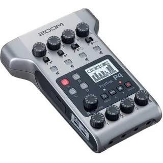 Gravador De Podcast Multifaixa PortĂĄtil Zoom Podtrak P4, Cor Cinza Gravador De Podcast Multifaixa PortĂĄtil Zoom Podtrak P4, Cor Cinza