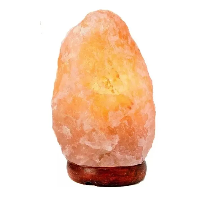 Lámpara De Sal Himalaya 5a6kg Luz Cálida Completa Feng Shui