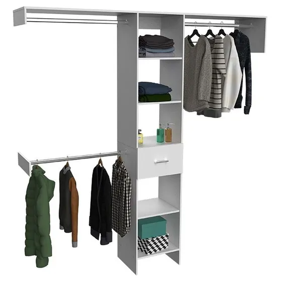 Organizador, Closet Para Ropa Color Blanco 