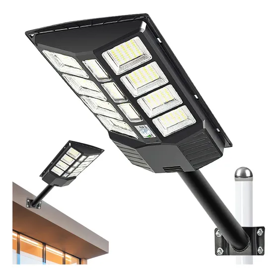 Lámpara Led Solar Exterior 1000w Suburbana Alumbrado Público