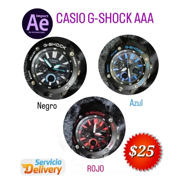 Reloj Deportivo G-shock Casio (aaa)