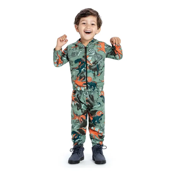 Conjunto Infantil Menino Inverno Dinossauro Elian - 221425