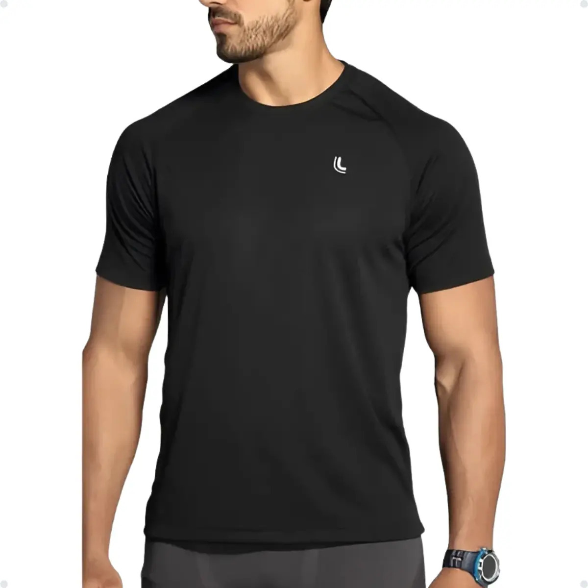 Camiseta Esportiva Lupo Masculina Dry Academia Confortável Camiseta Esportiva Lupo Masculina Dry Academia Confortável