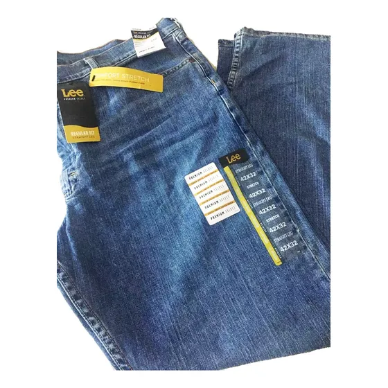 Pantalón Lee Premium Regular Fit Confor Stretch 42x32