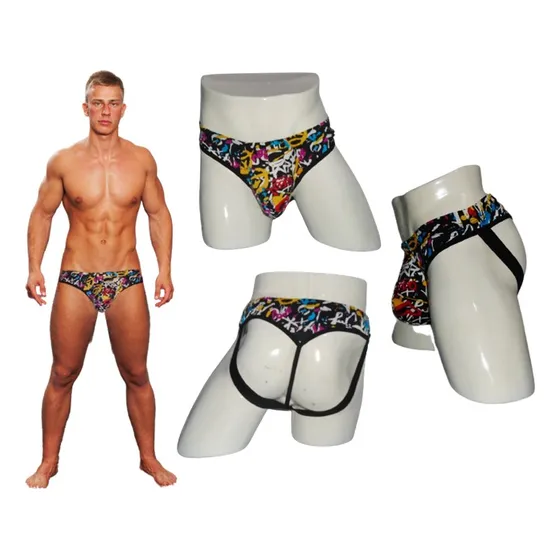 Suspensorios  Tipo Brief Tanga Hilo Para Caballeros Hombres 
