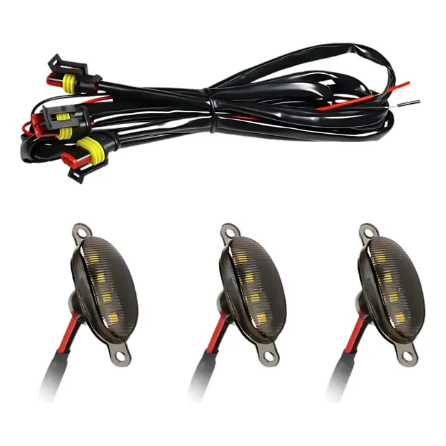 Kit Luz Led Parrilla Camioneta Raptor Hilux Ram Ranger F150