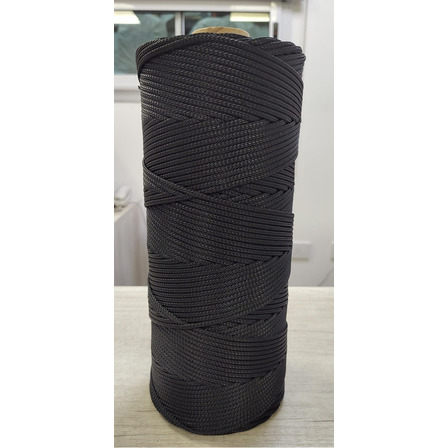 Soga Poliester Alta Tenacidad 3.3mm Apta Intemperie X480 Mts Color Negro Soga Poliester Alta Tenacidad 3.3mm Apta Intemperie X480 Mts Color Negro