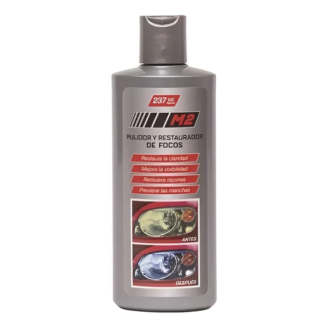 Pulidor Y Restaurador De Micas Y Focos M2  -  Envase 237cc