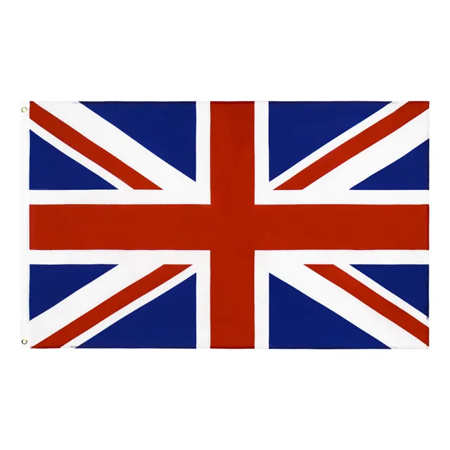 Gq Reino Unido Bandera Nacional Union Jack Reino Unido