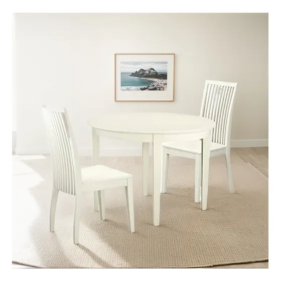 Juego De Mesa De Cocina 3 Piezas Para Espacios Pequeños - Bl