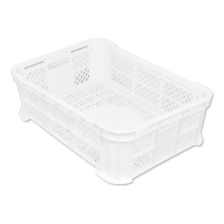 Caja De Plastico Tara Rectangular Calado Chico Caja De Plastico Tara Rectangular Calado Chico