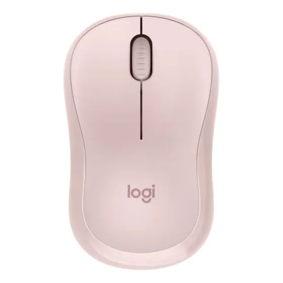 Mouse Bluetooth Logitech M240 Rosa - Silencioso Inalambrico