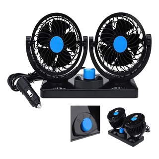 Ventilador Automotivo Duplo Com Ajuste P/ Carro Caminhão 12v Ventilador Automotivo Duplo Com Ajuste P/ Carro Caminhão 12v