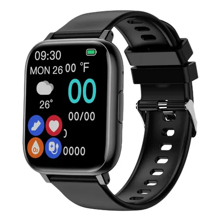 Smart Watch Mujer Hombre Reloj Inteligente Bluetooth Call Negro Mesh