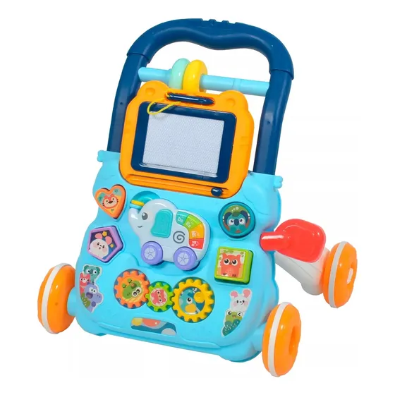 Caminador Bebe Interactivo Arrastre Juegos Manija