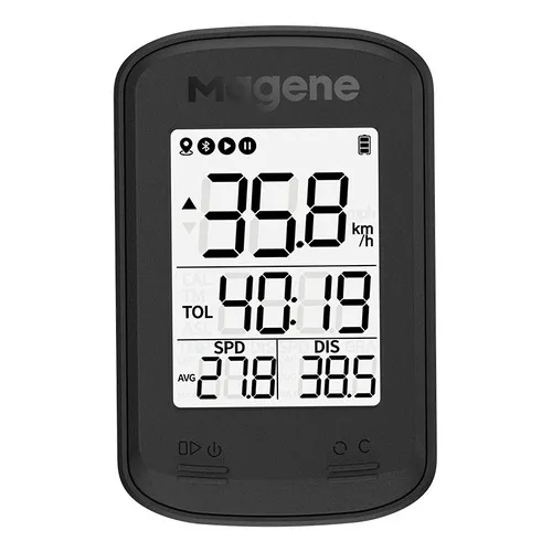Ciclocomputador Gps Para Bicicleta Magene C206 Strava Color Negro