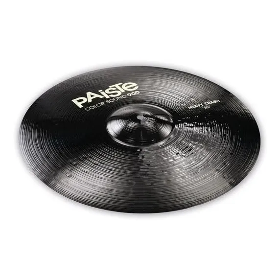 Platillo Paiste Serie 900 Color Sound Black Heavy Crash 16 