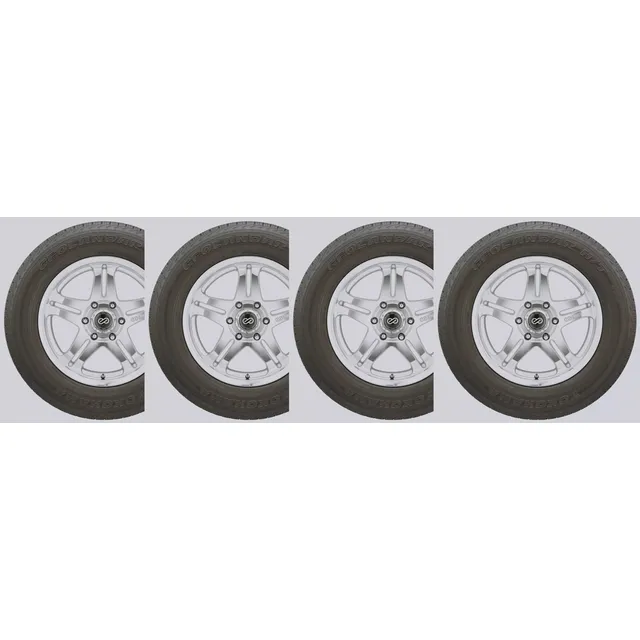Kit de 4 llantas Yokohama GEO H/T G056 Varios Vehículos todos los Años LT 255/70R17 110 T