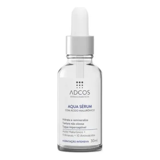 Hidratante Facial Adcos Aqua Sérum Com 30ml