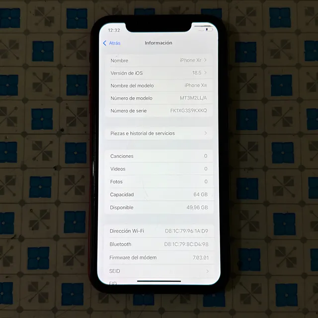 iPhone XR 64 Gb Rojo