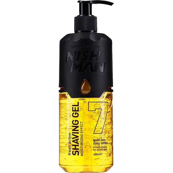Gel De Afeitar Nishman N°7 Gold One 400ml