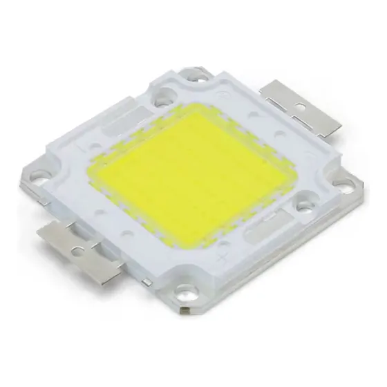 Led Cob 50w 30 A 36v, Blanco Frio