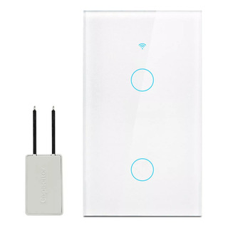 Interruptor Inteligente Wi-fi De 2 Vías Blanco Sin Neutro Interruptor Inteligente Wi-fi De 2 Vías Blanco Sin Neutro