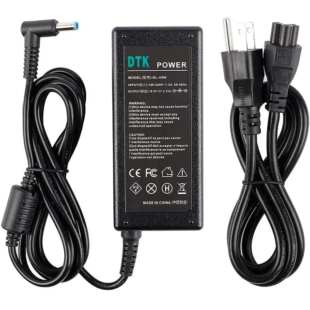 19 5v 2 31a 45w Ac Cargador Portátil Para Hp 741727 00...