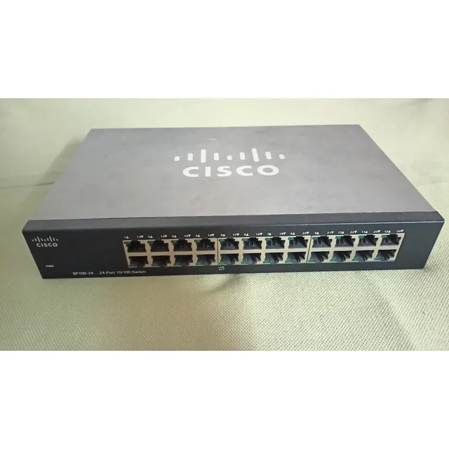 Kit De Router Y Switch Cisco 1921, Sf100-24, Patchpanel 3m